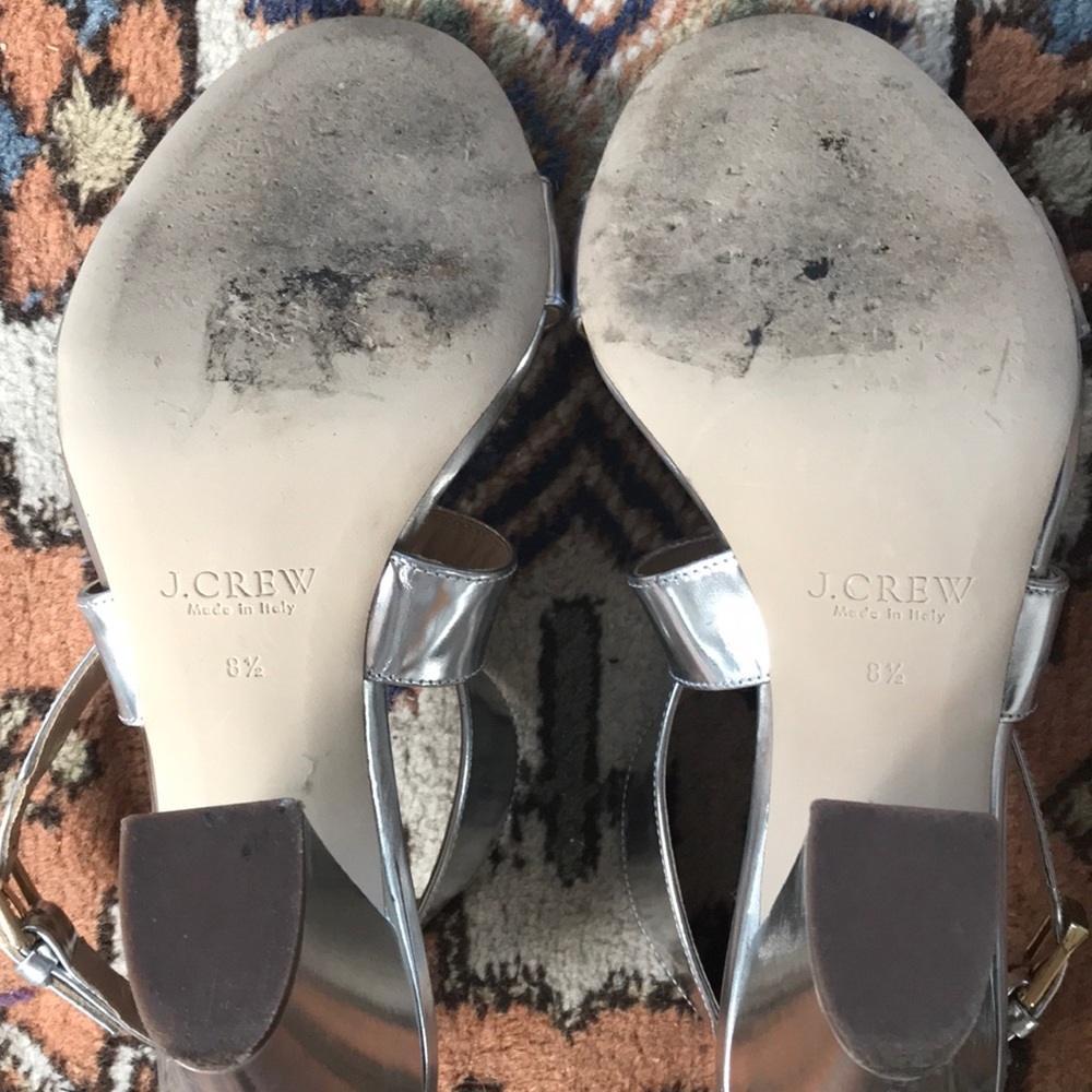 J.Crew Metallic Sandals - Picture 7 of 7